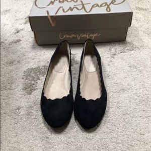 Crown Vintage Weslyn Scalloped Ballet Flats
